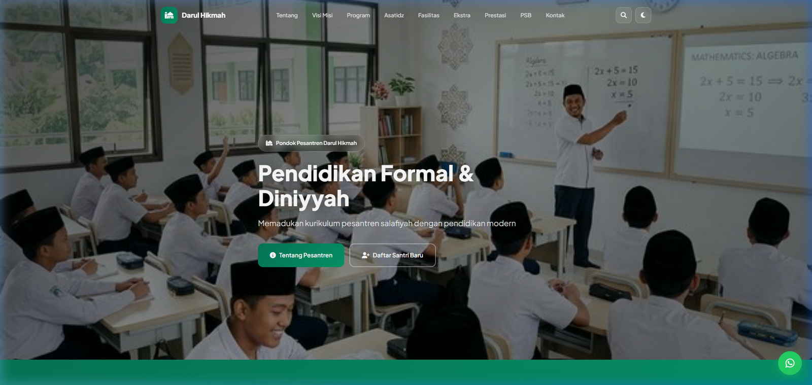 Demo Web Profil Pesantren